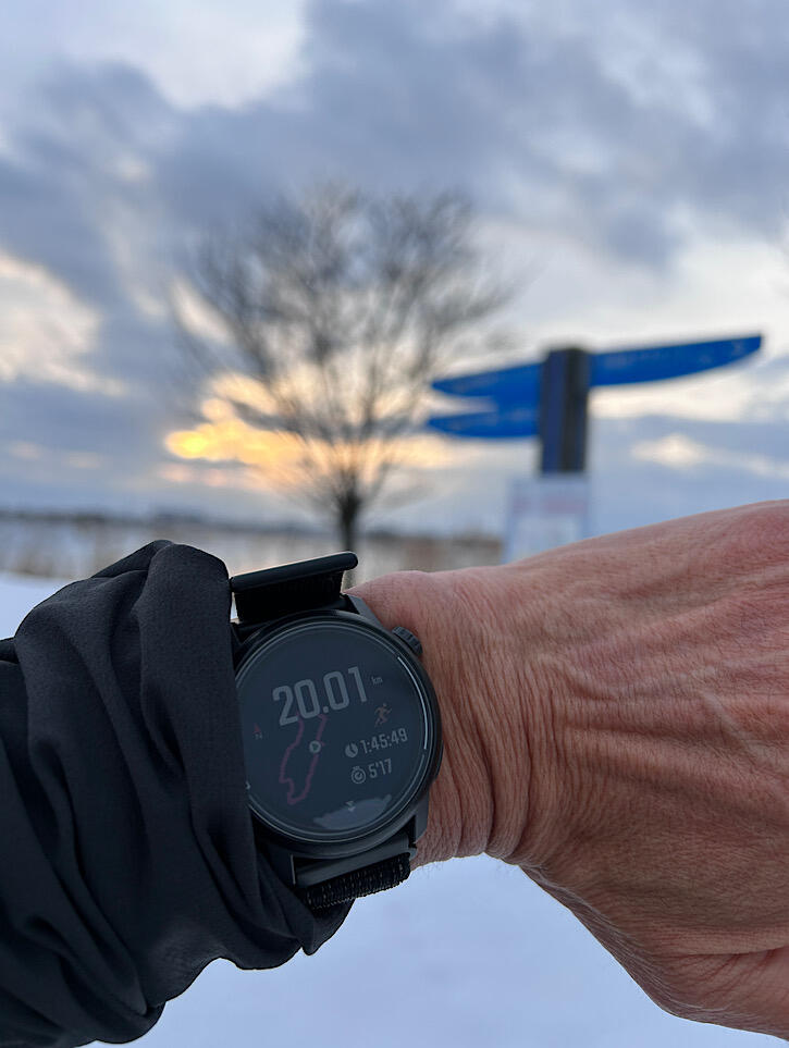 木場潟ラン時計の記録